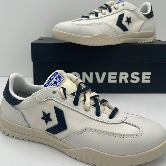 Converse Men’s Sneakers A14234CRUN STAR TRAINER OX VINTAGE WHITE/NATURAL IVORY